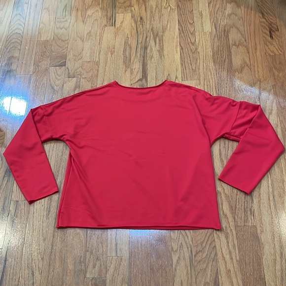 Women’s Size XL Lightweight long sleeve top Dutton Yellowstone Ranch Red Black - Picture 11 of 14
